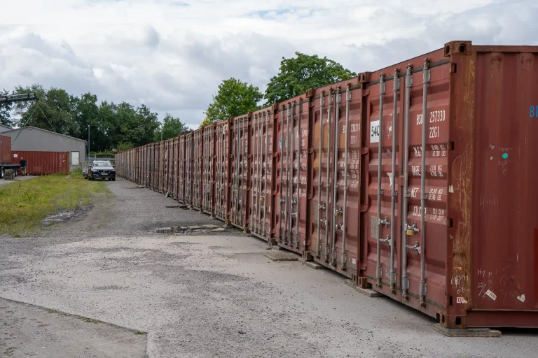 Lagercontainer Steinfurt - Container in Reihe